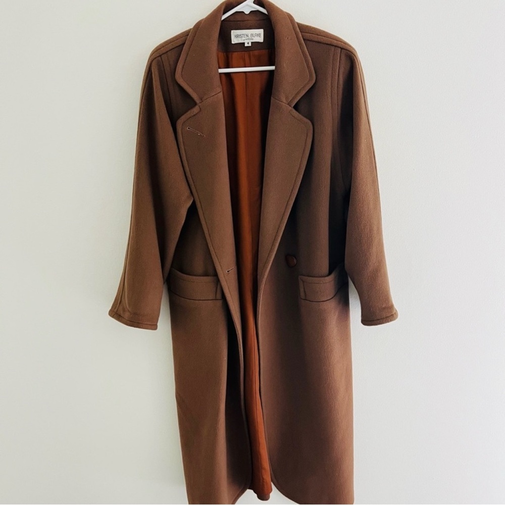 Kristen Blake Brown Pea Coat